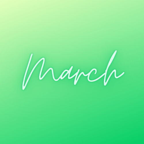 March Results and April Goals